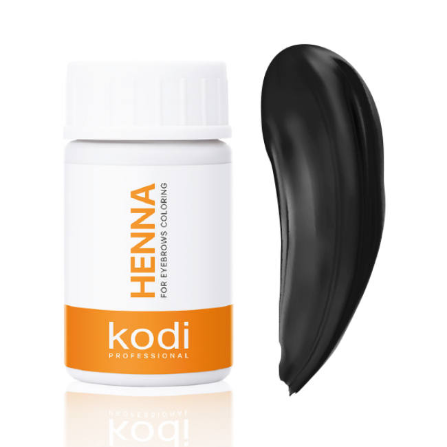 Henna for Eyebrows Tinting, Color: Black, 5 g