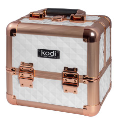Cosmetic Case № 43 (White-Rose Gold)