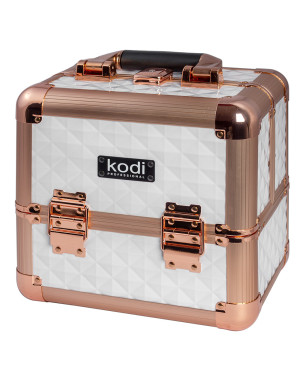 Kosmetikkoffer №43 (weiß-roségold)