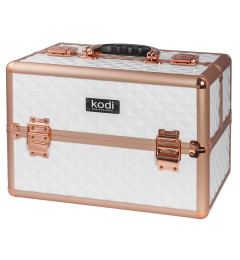 Cosmetic Case № 44 (White-Rose Gold)