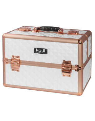 Cosmetic Case № 44 (White-Rose Gold)