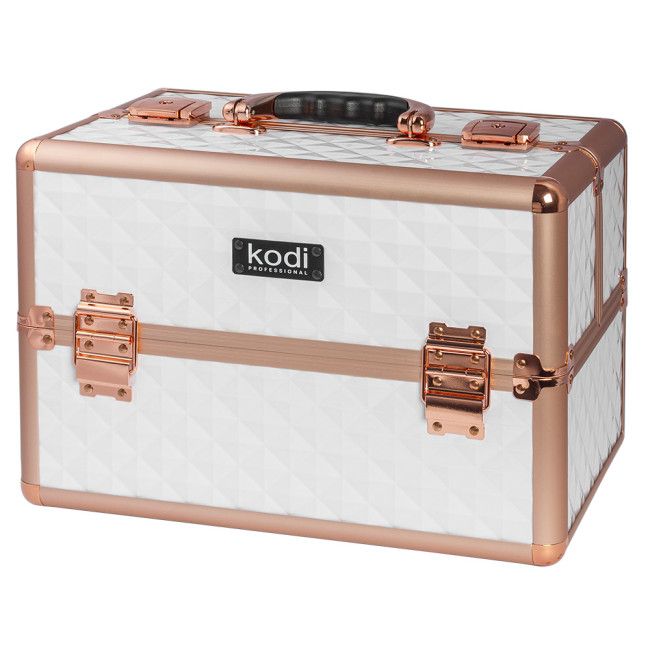 Cosmetic Case № 44 (White-Rose Gold)