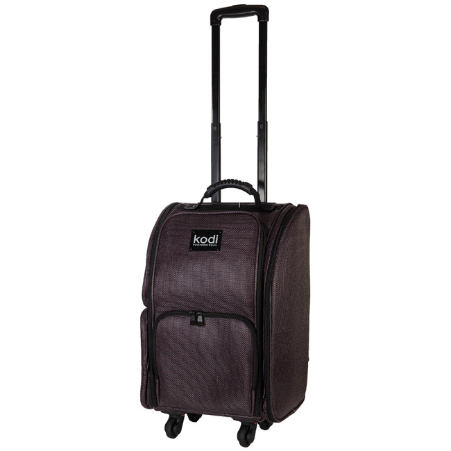 Case (Suitcase) for Cosmetics № 28 (Color: Dark Eggplant)