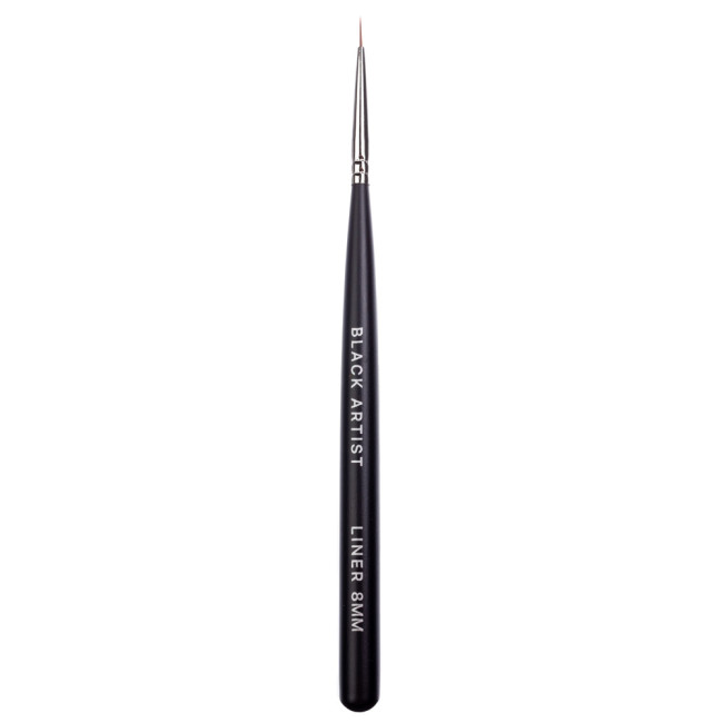 Painting Brush Liner 8mm (Handle: Black, Bristle: Nylon) Painting Brush Liner 8mm (Handle: Black, Bristle: Nylon)