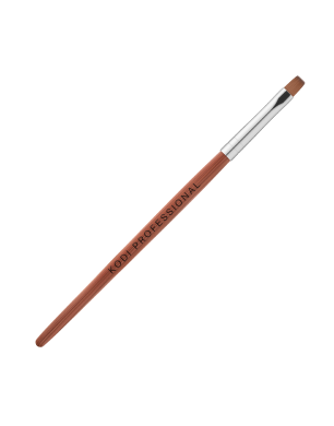 Pinsel für Gelmodellage №6 / F (Borsten: Nylon; Holzgriff)