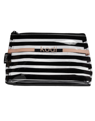Cosmetic Bag "ZEBRA" Black (large)