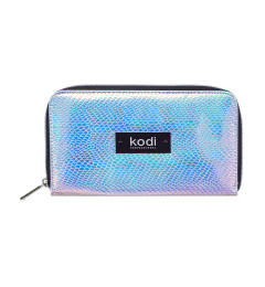 Brush Cover with Zipper №02, Color: Silver Blue