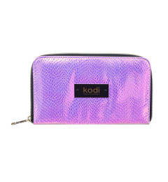 Brush Cover with Zipper №03, Color: Silver Violet