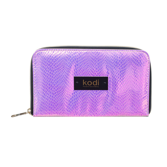 Brush Cover with Zipper №03, Color: Silver Violet