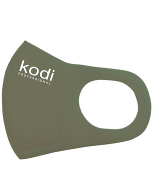 Double Layer Neoprene Mask Without Valve, Green Khaki with Kodi Professional Logo