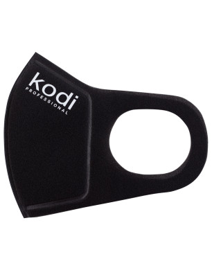 Double Layer Neoprene Mask Without Valve, Black with Kodi Professional Logo