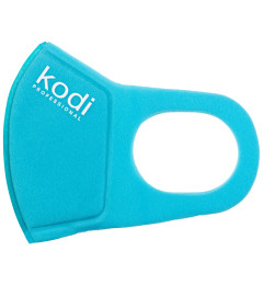 Double Layer Neoprene Mask Without Valve, Blue with Kodi Professional Logo