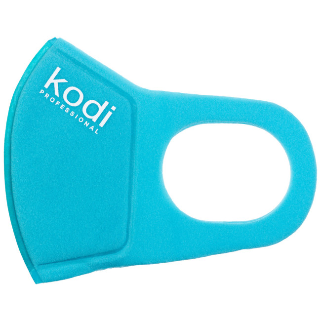 Double Layer Neoprene Mask Without Valve, Blue with Kodi Professional Logo Double Layer Neoprene Mask Without Valve, Blue with Kodi Professional Logo