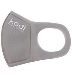 Double Layer Neoprene Mask Without Valve, Gray with Kodi Professional Logo