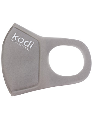 Double Layer Neoprene Mask Without Valve, Gray with Kodi Professional Logo
