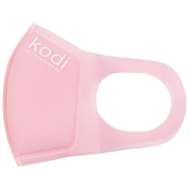 Double Layer Neoprene Mask Without Valve, Light Pink with Kodi Professional Logo Double Layer Neoprene Mask Without Valve, Light Pink with Kodi Professional Logo