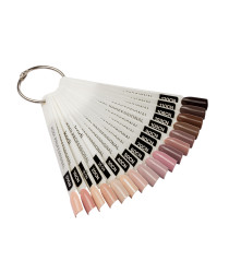 Palette of Gel Polishes Cappuccino (17 tips)
