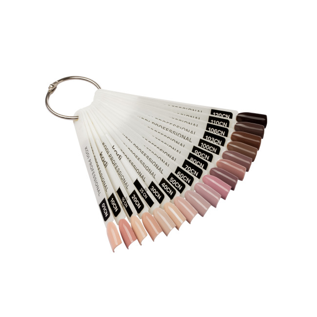 Palette of Gel Polishes Cappuccino (17 tips)