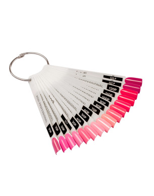 Palette of Gel Polishes Pink (16 Tips)