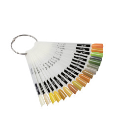 Palette of Gel Polishes Natural Motives (18 Tips)