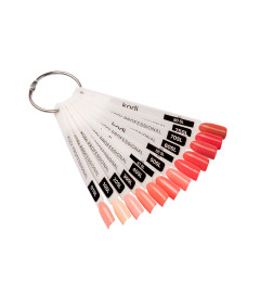 Palette of Gel Polishes Salmon (12 tips)