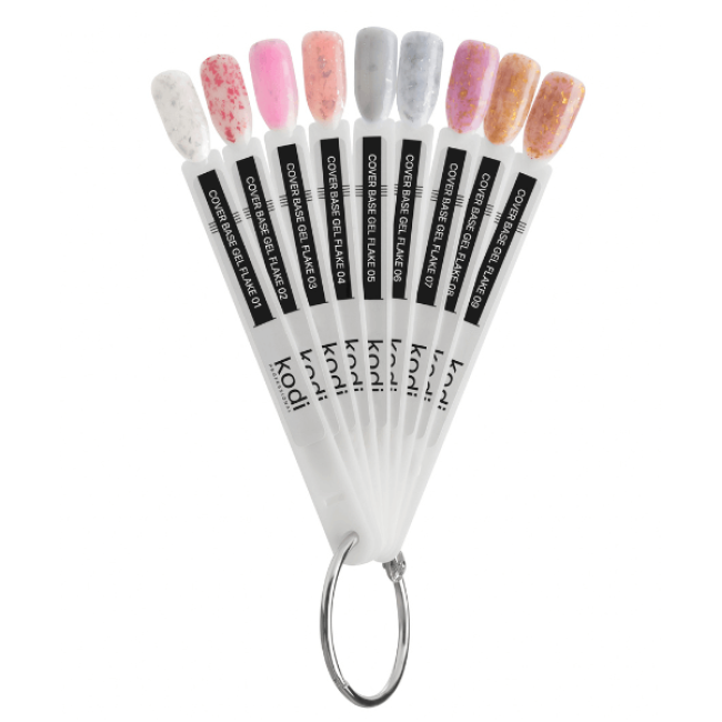 Cover Base Flake Color Palette (18 tips) Cover Base Flake Color Palette (18 tips)