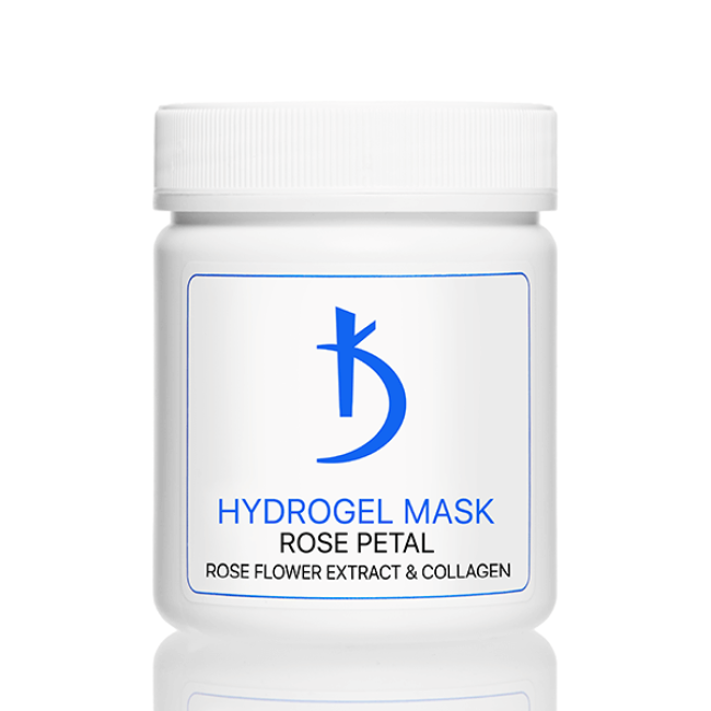 Hydrogelmaske mit Rosenextrakt und Kollagen Rose petal, 100 g