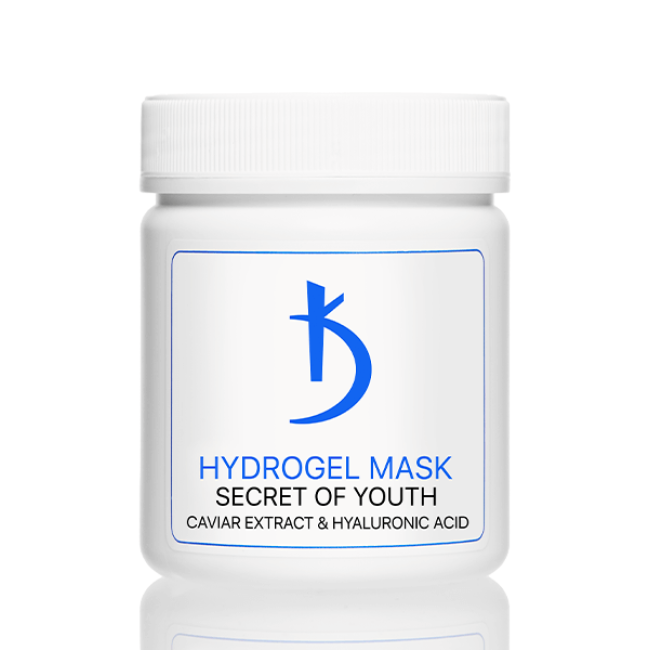 Masque hydrogel à l'acide hyaluronique et à l'extrait de caviar Secret of youth, 100 g