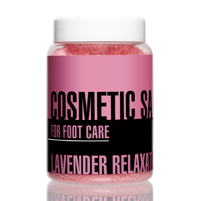 Lavender Relaxation Cosmetic Salt for Feet, 450 g
