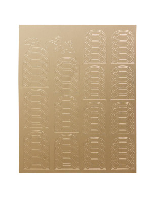 Metallized Sticker № 23