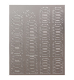 Metallized Sticker № 24