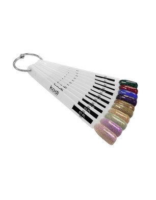 Palette of Polar Light gel polishes, 11 tips