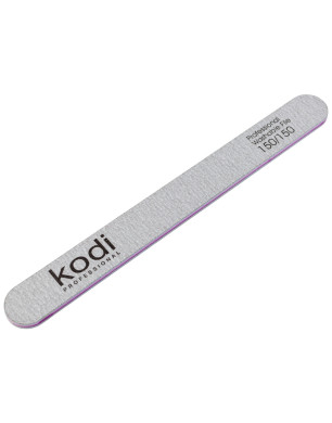 № 102 Straight Nail File 150/150 (Color: Gray, Size: 178/19/4)