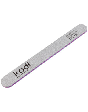 № 103 Straight Nail File 180/180 (Color: Gray, Size: 178/19/4)