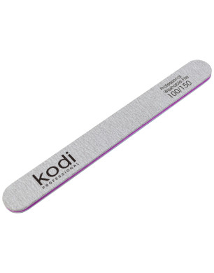 № 107 Straight Nail File 100/150 (Color: Gray, Size: 178/19/4)