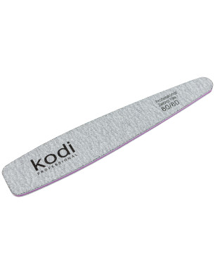 № 110 Cone Nail File 80/80 (Color: Gray, Size: 178/32/4)