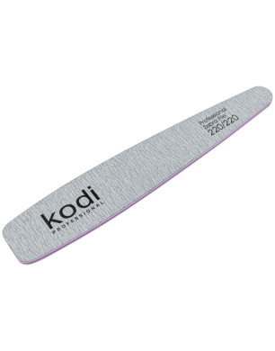 № 115 Cone Nail File 220/220 (Color: Gray, Size: 178/32/4)