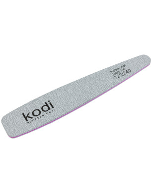 № 120 Cone Nail File 120/240 (Color: Gray, Size: 178/32/4)