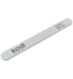 №133 Nail File Straight " 100/100 (Color: Light Gray, Size: 178/19/4)