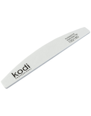 № 14 Nail File Crescent 100/180 (Color: White, Size: 178/28/4)