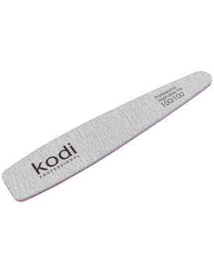 №144 Nail File Cone 100/100 (Color: Light Gray, Size:178/32/4)