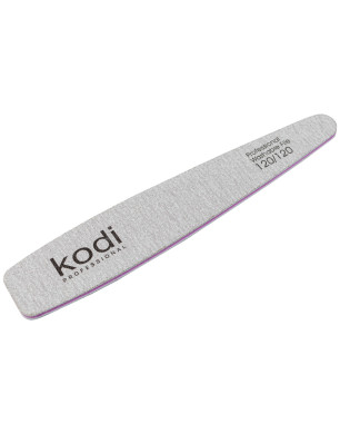 №145 Nail File Cone 120/120 (Color: Light Gray, Size:178/32/4)
