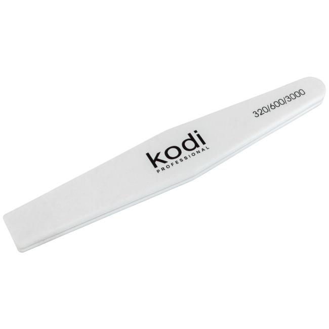 № 176 Nail Polisher 320/600/3000 (Color: White, Size: 178 * 28 * 7.5 mm)