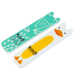 №196 Children's Set for Nails: File 180/220 Crocodile, Polisher 400/300 Duck