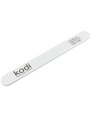 № 20 Straight Nail File 180/180 (Color: White, Size: 178/19/4)