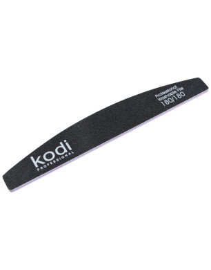 №37 Nail File Crescent 180/180 (Color: Black, Size: 178/28/4)