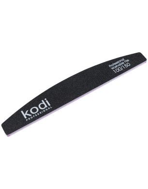 №41 Nail File Crescent 100/150 (Color: Black, Size: 178/28/4)