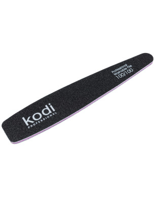 № 56 Cone Nail File 100/100 (Color: Black, Size: 178/32/4)