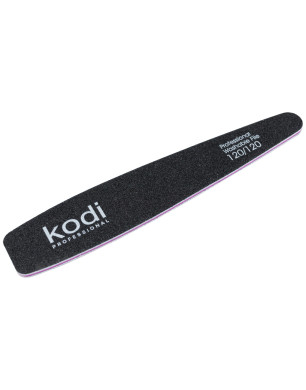 № 57 Cone Nail File 120/120 (Color: Black, Size: 178/32/4)