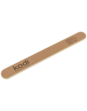 № 6 Straight Nail File 100/150 (Color: Golden, Size: 178/19/4)